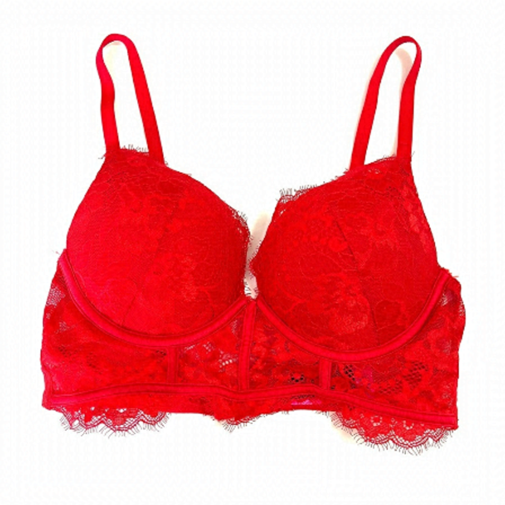 La SENZA Red Lace Bra